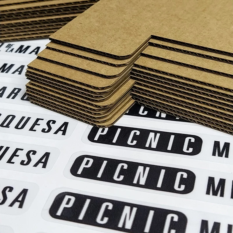 Gráfica y vinilos Cajas Picnic Miel de la Marquesa