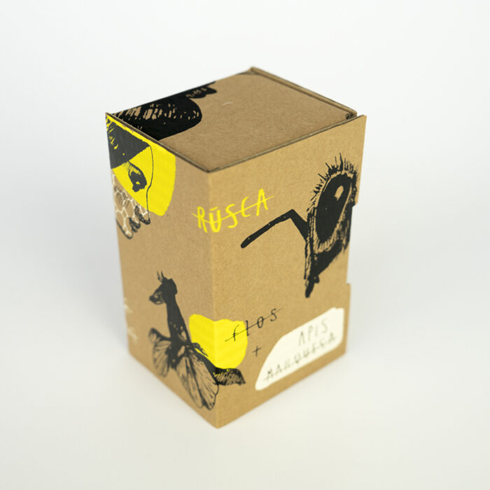 Caja del artista Mateo Andrea, proyecto Creative Honey