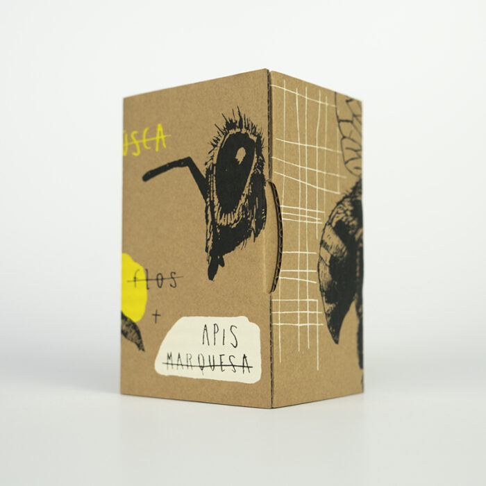 Caja del artista Mateo Andrea, proyecto Creative Honey