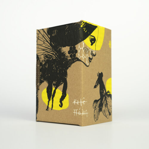 Caja del artista Mateo Andrea, proyecto Creative Honey