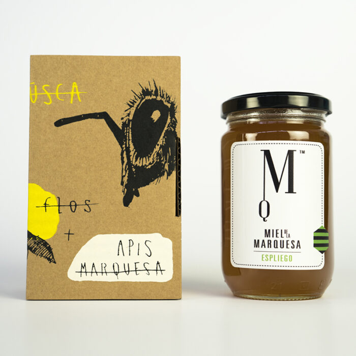 Caja del artista Mateo Andrea, proyecto Creative Honey