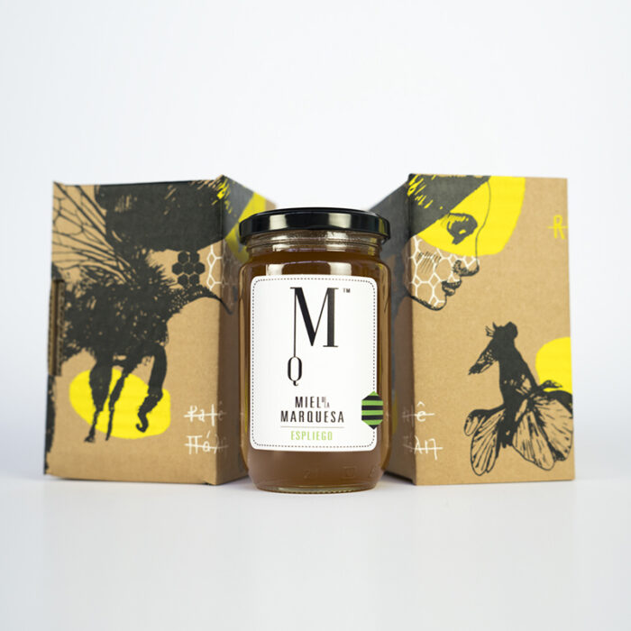 Caja del artista Mateo Andrea, proyecto Creative Honey